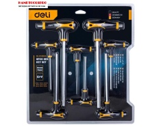 2-10mm Bộ lục giác chữ T  8 chi tiết DELI EDL233108