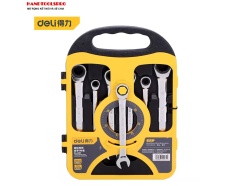 8-19mm Bộ 7 cờ lê vòng miệng tự động DELI DL4207