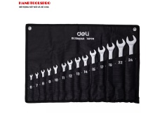 Bộ 14 cờ lê vòng miệng 6-24mm DELI EDL130014A