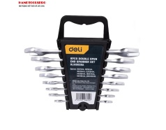 Bộ 8 cờ lê 2 đầu miệng 6-22mm DELI EDL160008A