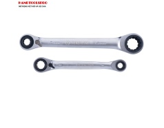 Bộ cờ lê  2 đầu vòng tự động 4 in1 8-19 mm Kingtony 14902MR01 (Ratcheting Ring Wrench & Set)