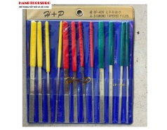 Bộ dũa mài kim cương 12 chi tiết 3 màu H+P CF-400