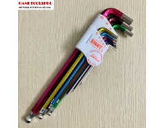 Bộ lục giác bi NHẬT BẢN 9 chi tiết 1.5-10mm EIGHT TLC-S9N ( 9 MÀU SẮC)