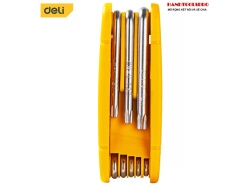 Bộ lục giác gập đầu bông 8 chi tiết  T9-T40 DELI EDL234308