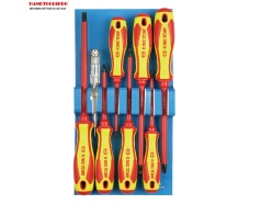 Bộ Tô vít cách điện 1000V 8 chi tiết Kingtony 30618MR (Insulated Screwdriver Set)