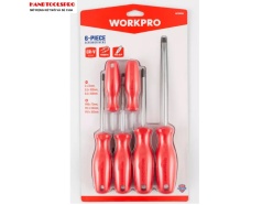 Bộ tuốc nơ vít 6 chi tiết Workpro WP200501