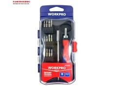 Bộ tuốc nơ vít sửa chữa điện tử 18 chi tiết Workpro WP200516