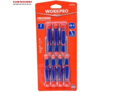 Bộ tuốc nơ vít sửa chữa điện tử 7 chi tiết Workpro WP200509