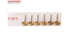 Chổi Cước Đồng Công Nghiệp T22 X3mm cán 3mm (Bịch 50 cái)