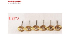 Chổi Cước Đồng Công Nghiệp T25 X3mm cán 3mm (Bịch 50 cái)
