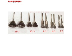Chổi Cước INOX Công Nghiệp 5 X3mm cán 3mm (Bịch 50 cái)