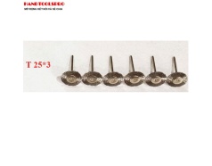 Chổi Cước INOX Công Nghiệp T25 X3mm cán 3mm (Bịch 50 cái)