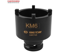 Đầu tuýp 1/2 inch mỏ khóa ngoài đen ngắn TMFS8 sise 58mm Kingtony 44K758M
