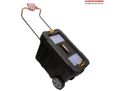 Hộp nhựa đựng dụng cụ có bánh xe kích thước 60 × 30 × 39 cm Kendo - 90274