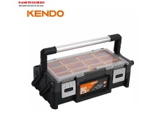 Hộp nhựa đựng dụng cụ nhiều ngăn kích thước 46 × 24 × 14.5cm Kendo - 90271