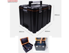 Hộp nhựa đựng dụng cụ (Size L-60L) 46 x 35.7 x 38.9 cm Kendo - 90263