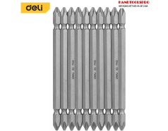 Mũi Vít 2 Đầu Xanh Dài PH2X100mm DELI EDL6903