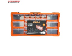 Tủ đựng linh kiện 22 ngăn KENDO 90247 25 x 50 x 16 cm