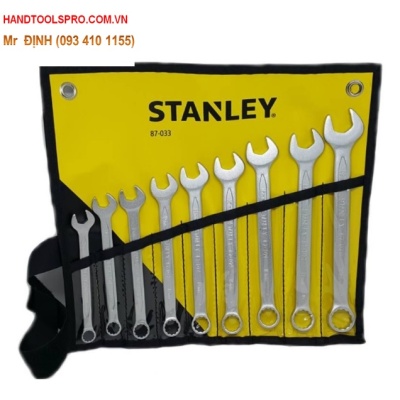 10-19mm Bộ cờ lê 9 chi tiết Stanley 87-033