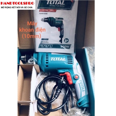 10mm Máy khoan tốc độ cao 500W Total TD2051026E