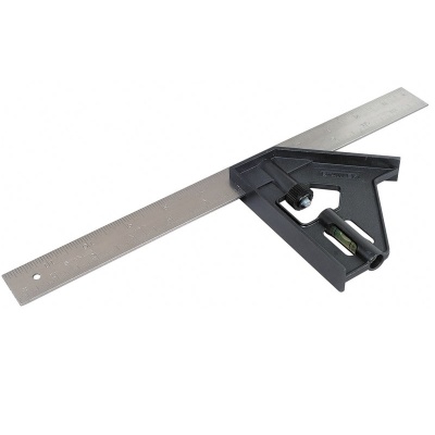 12” Thước vuông kết hợp cán cầm nhựa Stanley 46-012