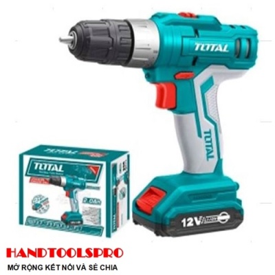 12V Máy khoan vặn vít dùng pin Total TDLI1221