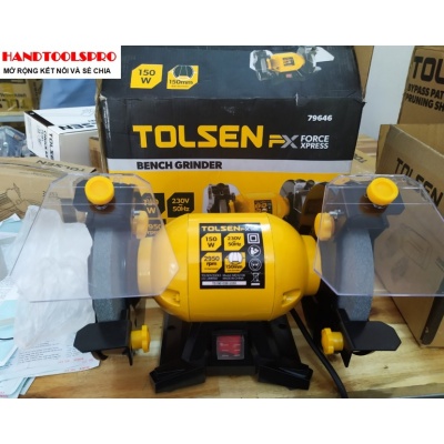 (200mm) Máy mài để bàn 2 đá 300W TOLSEN 79648