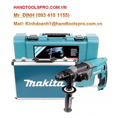 24mm Máy khoan búa 800W Makita HR2470