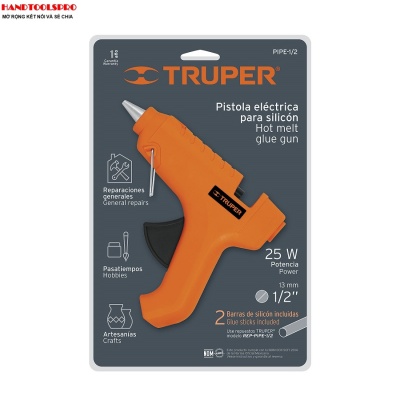 40W Súng dán keo dùng điện Truper 17536 (PIPE-1/2)