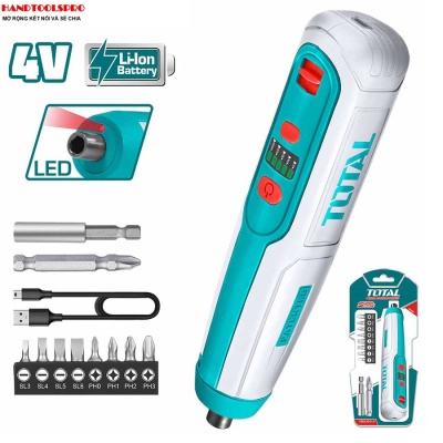 4V Máy siết vít dùng pin Total TSDLI0423