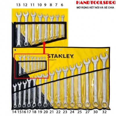 6-32mm Bộ vòng miệng 23 chi tiết Stanley 33-650 (STMT33650-8)