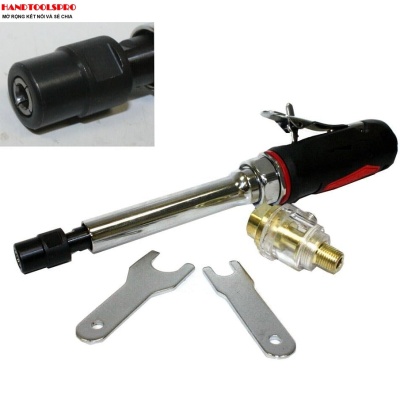 6mm Máy mài khuôn hơi dài 280mm HYMAIR, AT-7032LC (Extended Air Die Grinder)