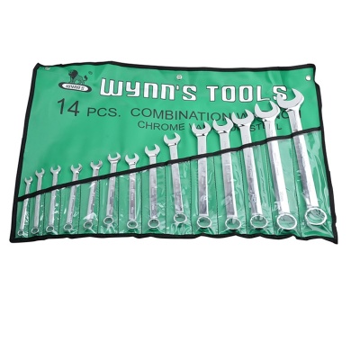 Bộ cờ lê vòng miệng bóng USA 14 món 8-24mm Wynns W0327C