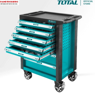Bộ đồ nghề đa năng đựng trong tủ kéo 328 chi tiết TOTAL THPTCS73281