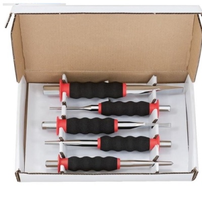 Bộ đột và đục tổng hợp Kstools 5 chi tiết 156.0240