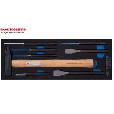 Bộ dụng cụ búa và đục 8 món KINGTONY 9-90118PRV