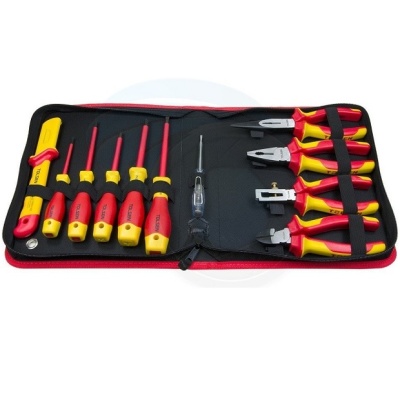 Bộ dụng cụ cách điện 1000V 11 chi tiết TOLSEN V83411