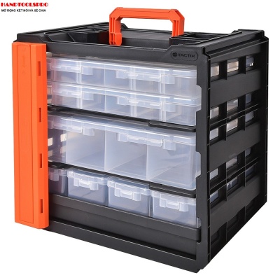 Bộ hộp đựng trong suốt TACTIX 320047 39.4 x 40.4 x 30.7 cm