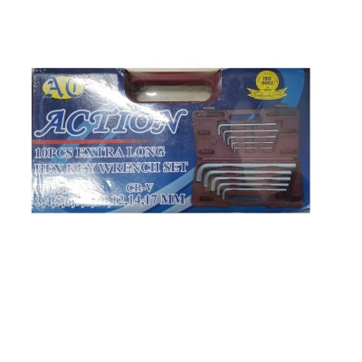 Bộ Lục Giác 10 Cây hệ mét 3-17mm Action AC-20110