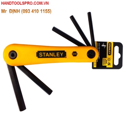 Bộ lục giác xếp đầu bằng 5 chi tiết Stanley 69-260