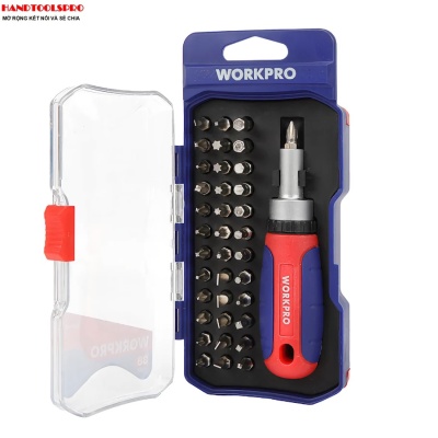 Bộ tuốc nơ vít đa năng 36 chi tiết Workpro WP200517