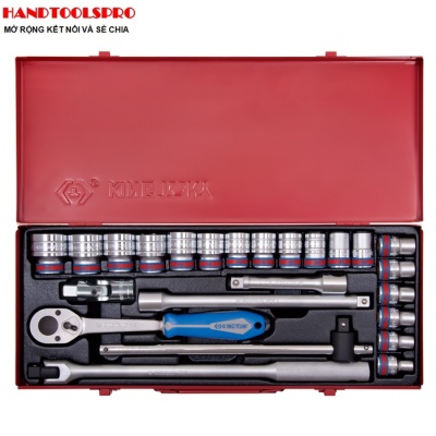 Bộ tuýp 24 chi tiết hệ inch Kingtony 4026SR03