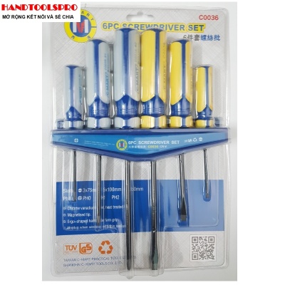 Bộ vít 6 cây C0036 C-MART