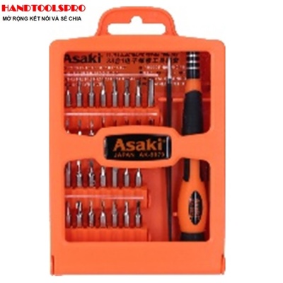 Bộ vít điện tử 33 chi tiết Asaki AK-9079