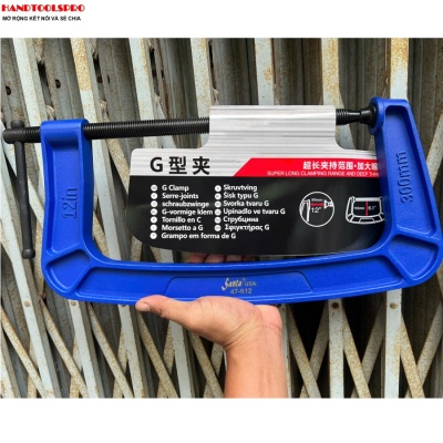 Cảo chữ C dày USA 12 inch THÉP cao cấp SANTA 47-612
