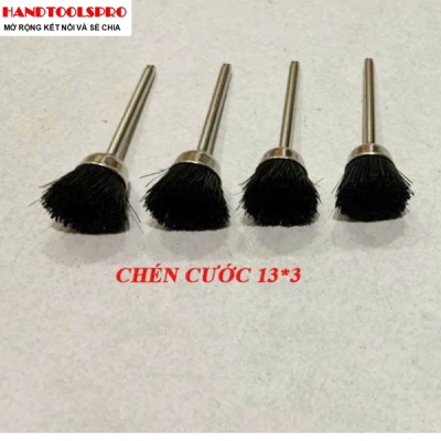 Chổi Cước Nilon Công Nghiệp 13 X3mm cán 3mm (Bịch 100 cái)