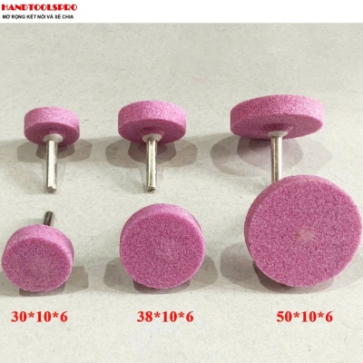 ĐÁ MÀI CÀ LEM CHỮ T 30x10X6mm CÁN 6MM (BỊCH 50C)