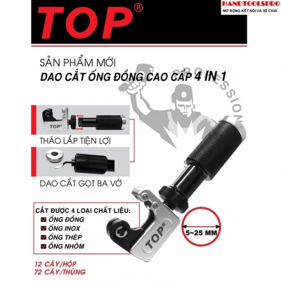 Dao cắt ống inox, ống thép, ống đồng, ống nhôm 5-25mm Đài Loan TOP ABT-2406BVN