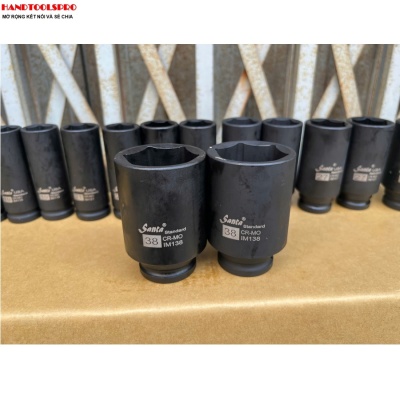 Đầu tuýp 1/2″ đen dài 78mm lục giác size 18mm IM118 SANTA