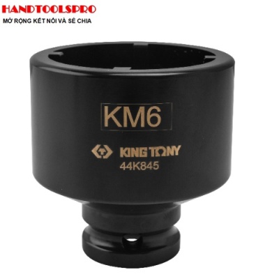 Đầu tuýp 1/2 inch mỏ khóa trong đen ngắn TMFS8 sise 58mm Kingtony 44K858M
